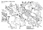 Bosch 0 603 338 5D4 Psb 5-15 Re Percussion Drill 230 V / Eu Spare Parts